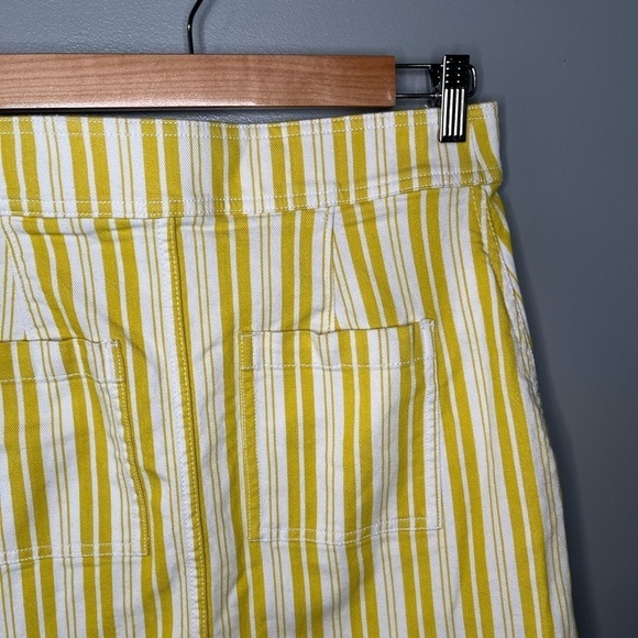 NWT LOFT Striped Pocket Shift Skirt - Picture 7 of 12